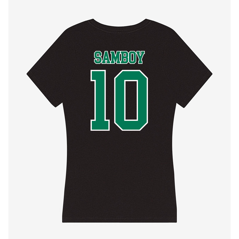 Norfolk State - NCAA Baseball : Yasseel Samboy - Women's V-Neck T-Shirt-1
