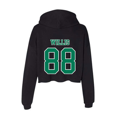 Norfolk State - NCAA Football : Toby Willis - Women's Crop Fleece Hoodie-1