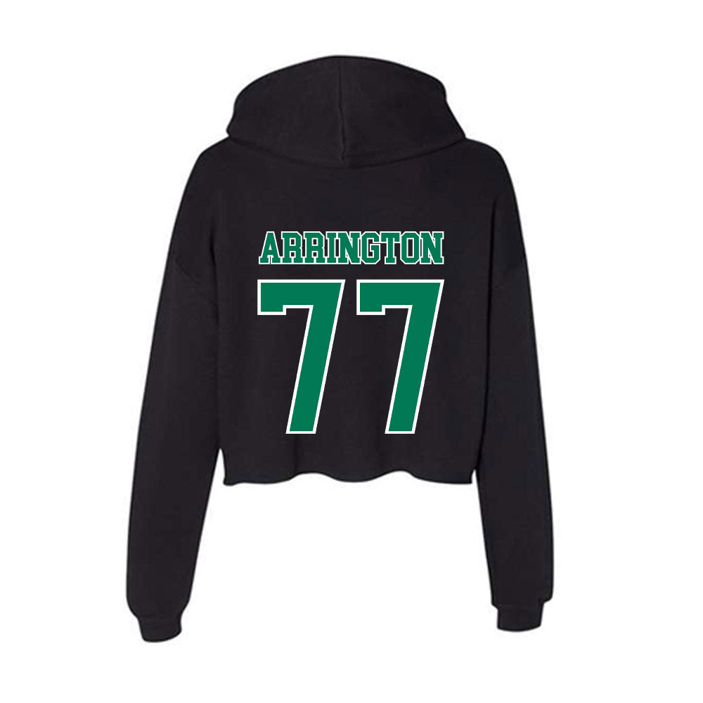 Norfolk State - NCAA Football : Keyonte Arrington - Women's Crop Fleece Hoodie-1