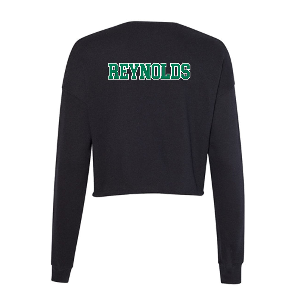 Norfolk State - NCAA Men's Track & Field : ZayQuan Reynolds - Women's Cropped Crew Fleece-1