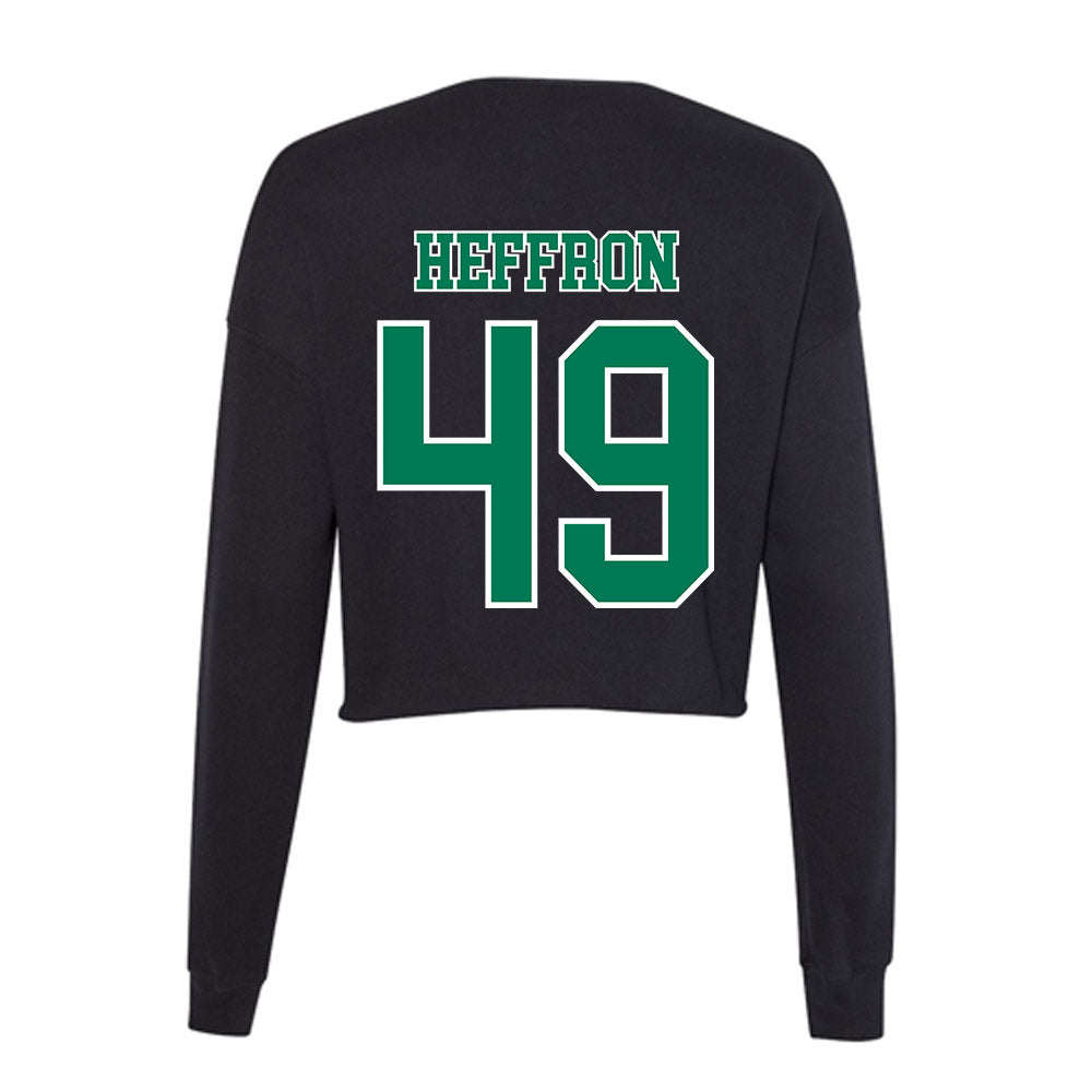 Norfolk State - NCAA Football : Ben Heffron - Women's Cropped Crew Fleece-1