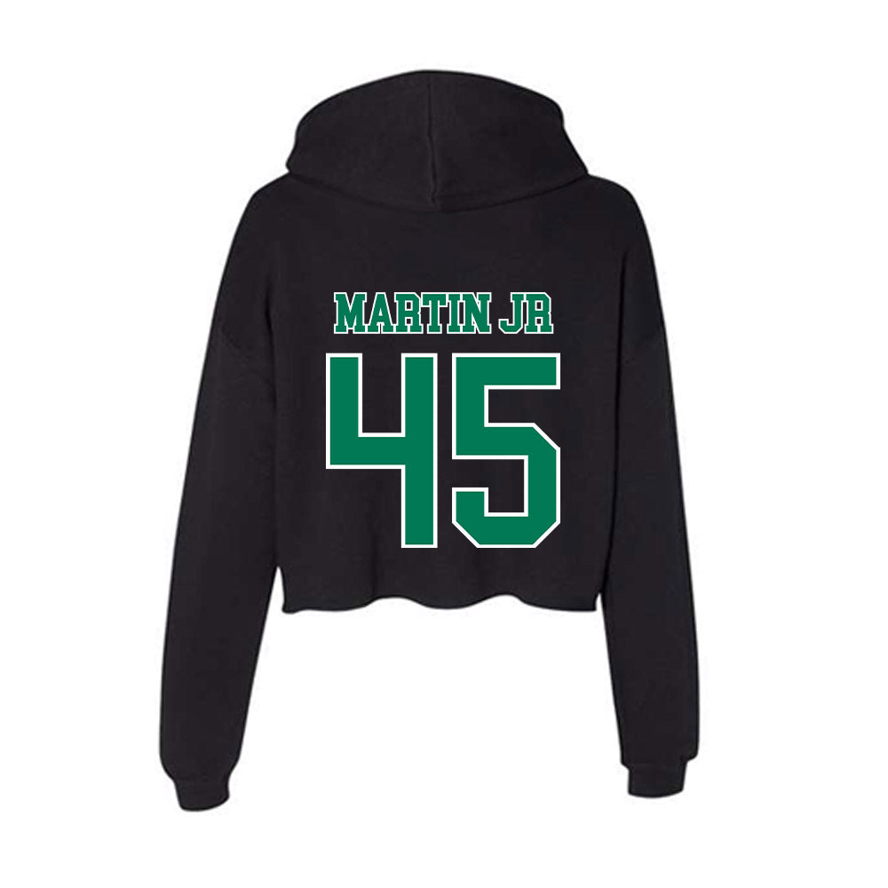 Norfolk State - NCAA Football : Richard Martin Jr - Women's Crop Fleece Hoodie-1