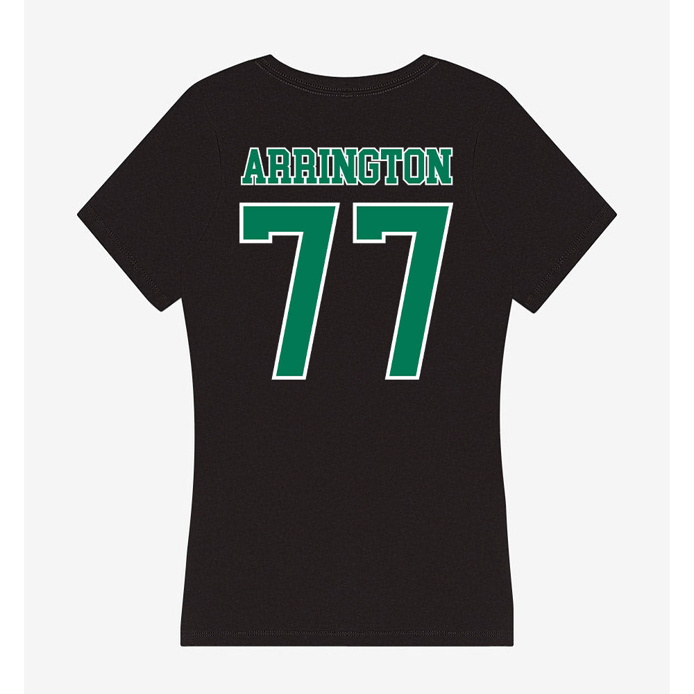 Norfolk State - NCAA Football : Keyonte Arrington - Women's V-Neck T-Shirt-1