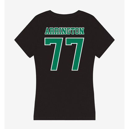 Norfolk State - NCAA Football : Keyonte Arrington - Women's V-Neck T-Shirt-1