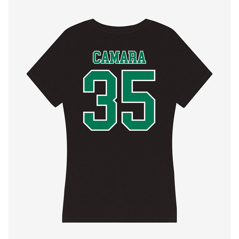 Norfolk State - NCAA Men's Basketball : Dramane Camara - Women's V-Neck T-Shirt-1