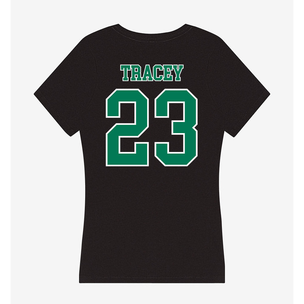 Norfolk State - NCAA Football : Noah Tracey - Women's V-Neck T-Shirt-1