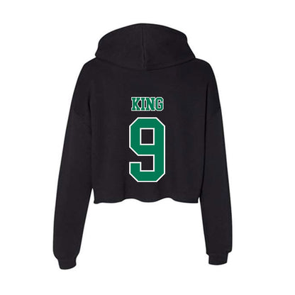 Norfolk State - NCAA Football : Kevon King - Women's Crop Fleece Hoodie-1