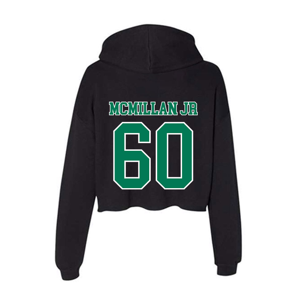 Norfolk State - NCAA Football : Dyral Mcmillan Jr - Women's Crop Fleece Hoodie-1