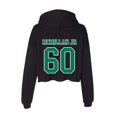 Norfolk State - NCAA Football : Dyral Mcmillan Jr - Women's Crop Fleece Hoodie-1