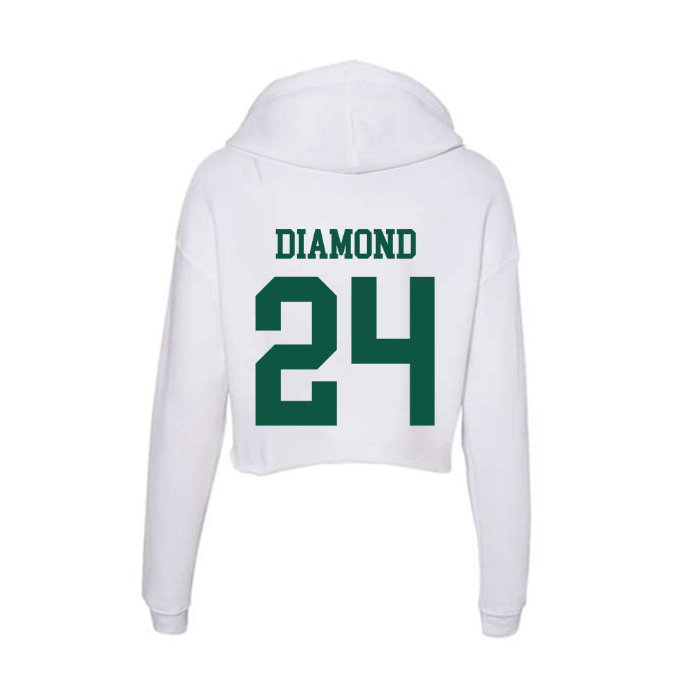 Northern Michigan - NCAA Men's Ice Hockey : Will Diamond - Women's Crop Fleece Hoodie-1
