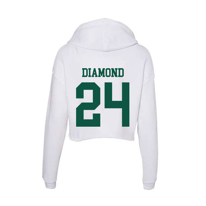 Northern Michigan - NCAA Men's Ice Hockey : Will Diamond - Women's Crop Fleece Hoodie-1