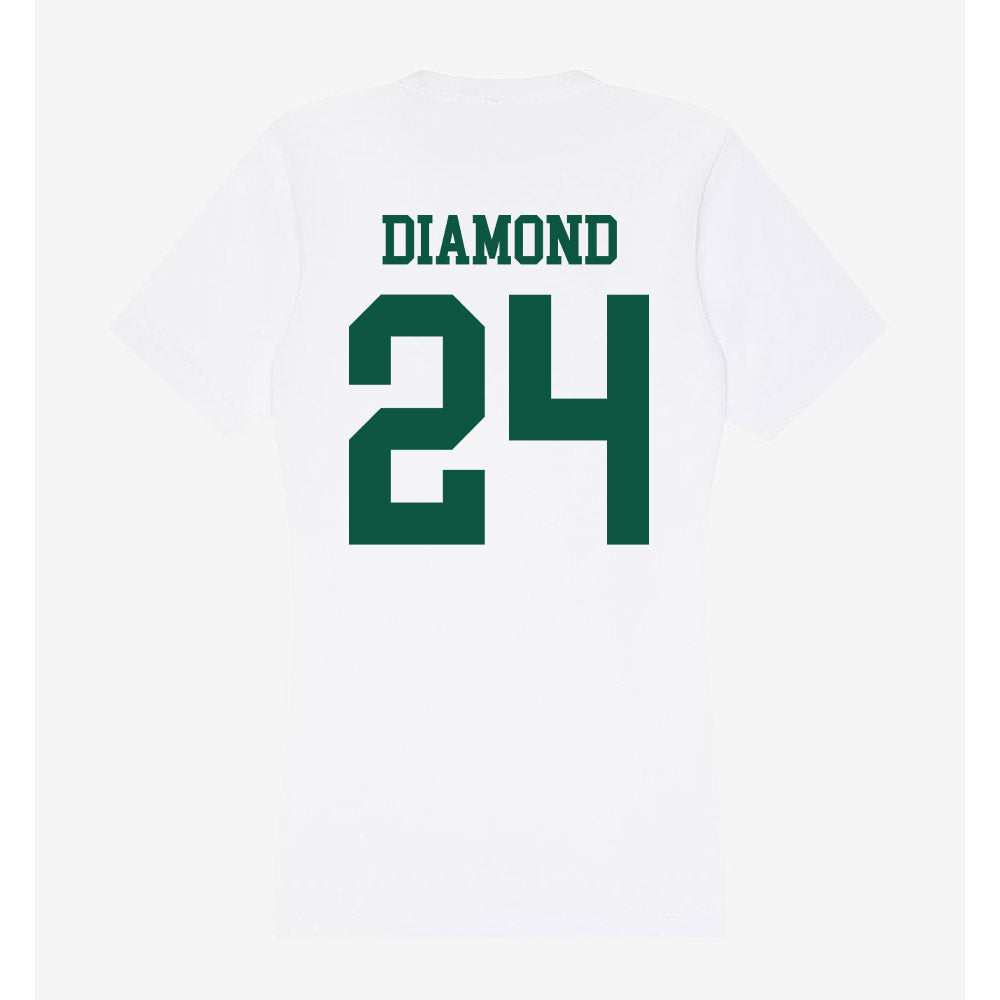 Northern Michigan - NCAA Men's Ice Hockey : Will Diamond - Women's V-Neck T-Shirt-1
