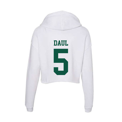 Northern Michigan - NCAA Men's Ice Hockey : Grayden Daul - Women's Crop Fleece Hoodie-1