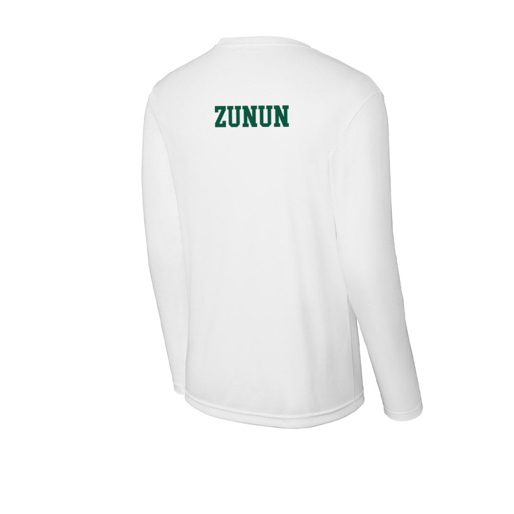 Northern Michigan - NCAA Wrestling : andrea zunun - Activewear Long Sleeve T-Shirt-1