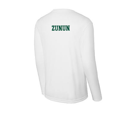 Northern Michigan - NCAA Wrestling : andrea zunun - Activewear Long Sleeve T-Shirt-1