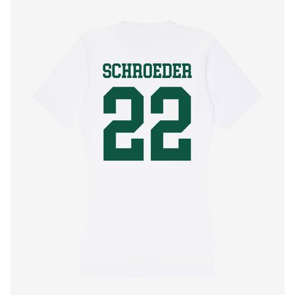 Northern Michigan - NCAA Women's Basketball : Madison Schroeder - Women's V-Neck T-Shirt-1