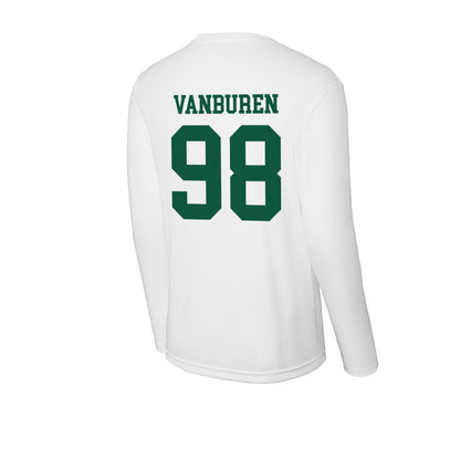 Northern Michigan - NCAA Football : Eli VanBuren - Activewear Long Sleeve T-Shirt-1