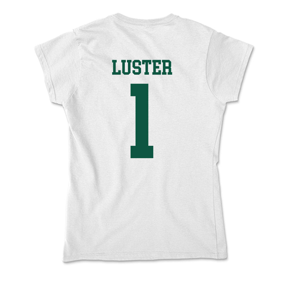 Northern Michigan - NCAA Men's Basketball : Biggie Luster - Soft Style Women’s T-Shirt-1