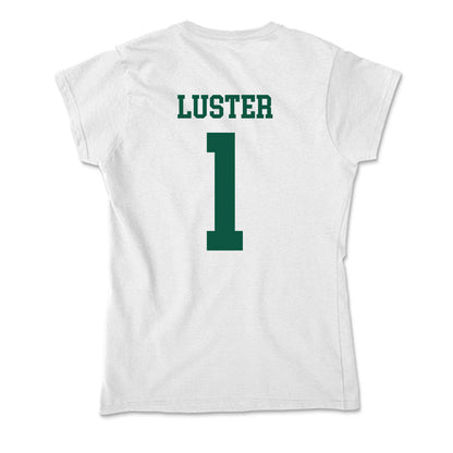 Northern Michigan - NCAA Men's Basketball : Biggie Luster - Soft Style Women’s T-Shirt-1