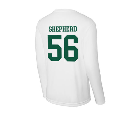 Northern Michigan - NCAA Football : Graycen Shepherd - Activewear Long Sleeve T-Shirt-1