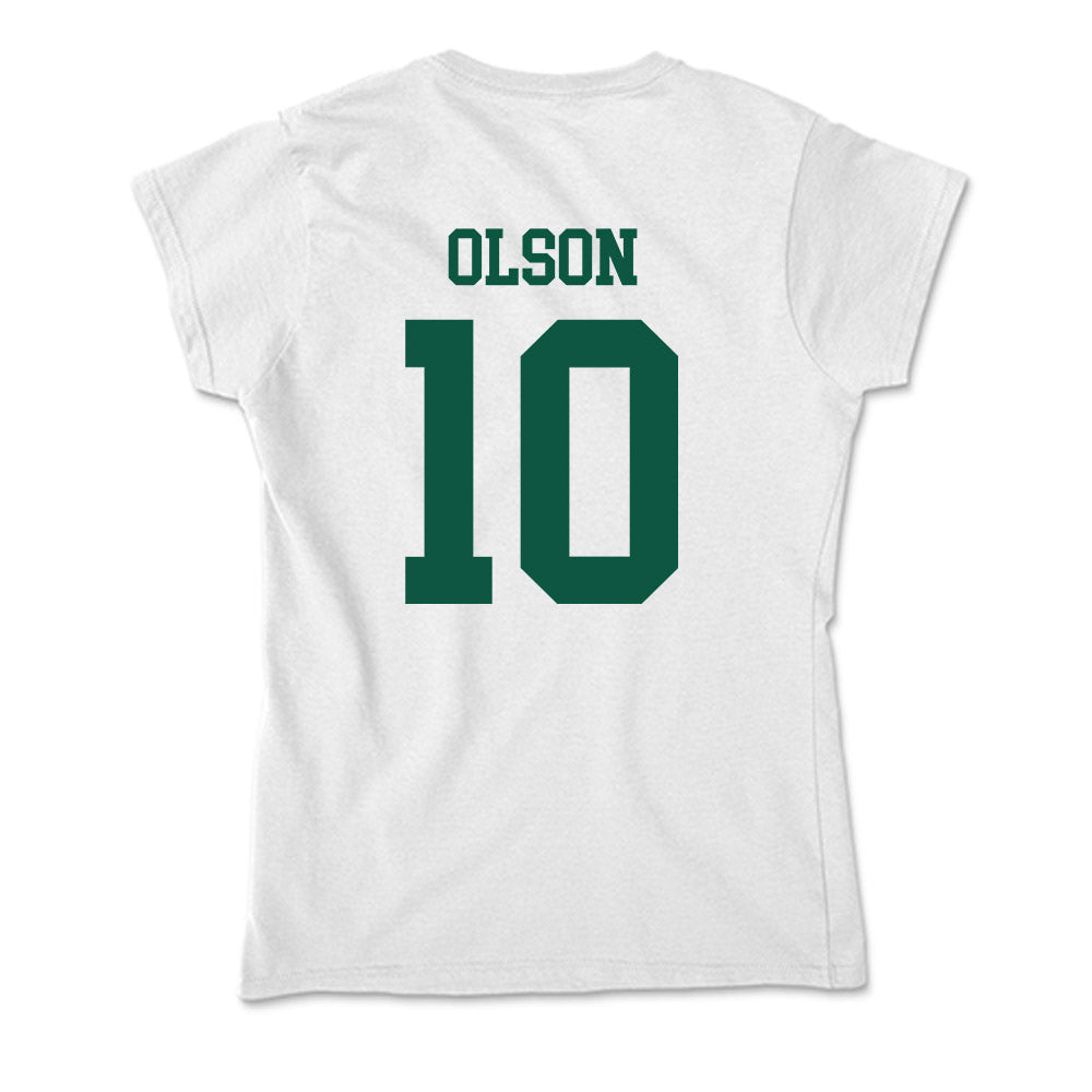 Northern Michigan - NCAA Football : Isaac Olson - Soft Style Women’s T-Shirt-1