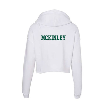 Northern Michigan - NCAA Women's Swimming & Diving : Jillian McKinley - Women's Crop Fleece Hoodie-1