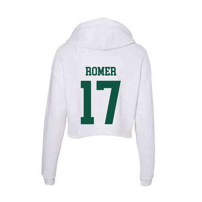 Northern Michigan - NCAA Men's Ice Hockey : Matthew Romer - Women's Crop Fleece Hoodie-1