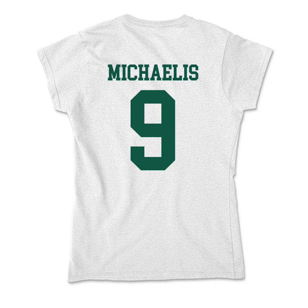 Northern Michigan - NCAA Men's Ice Hockey : Zach Michaelis - Soft Style Women’s T-Shirt-1