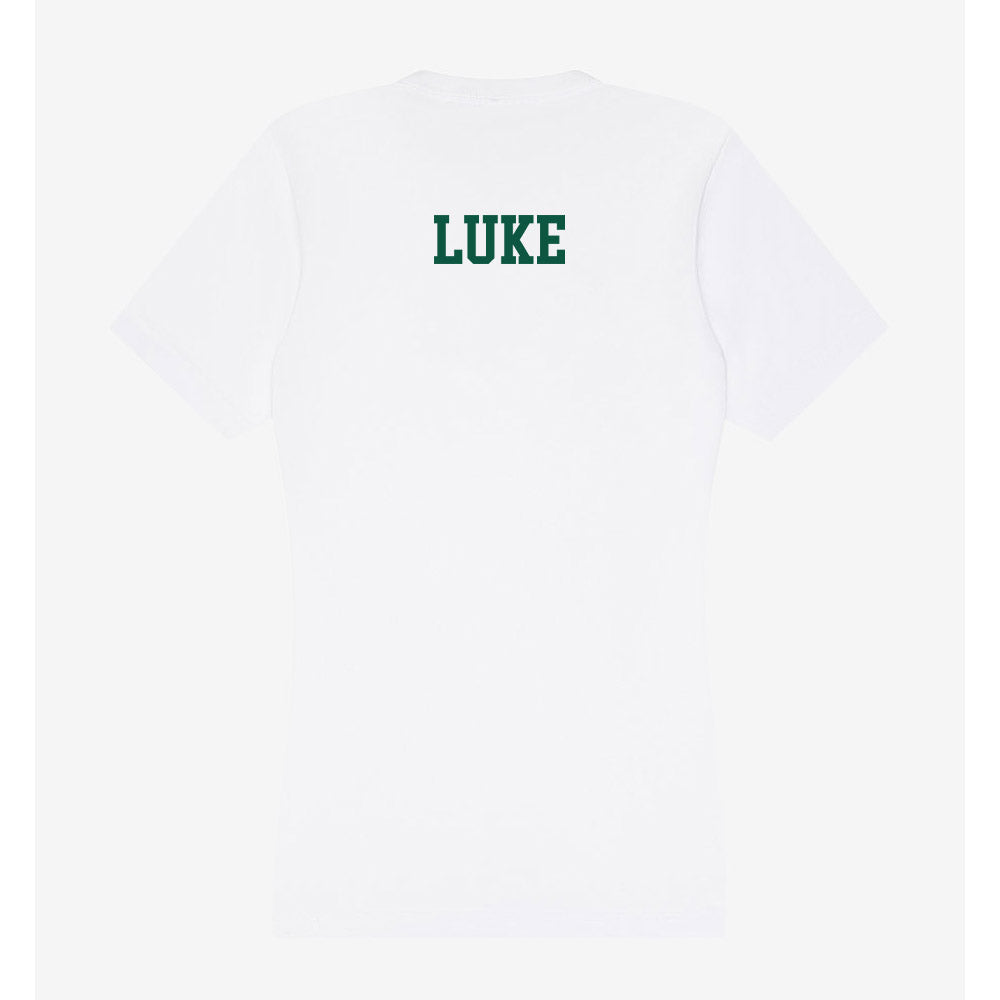 Northern Michigan - NCAA Women's Golf : Abigail Luke - Women's V-Neck T-Shirt-1