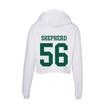 Northern Michigan - NCAA Football : Graycen Shepherd - Women's Crop Fleece Hoodie-1