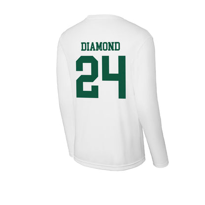 Northern Michigan - NCAA Men's Ice Hockey : Will Diamond - Activewear Long Sleeve T-Shirt-1