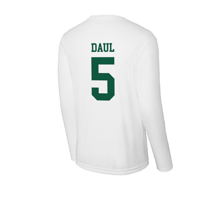 Northern Michigan - NCAA Men's Ice Hockey : Grayden Daul - Activewear Long Sleeve T-Shirt-1