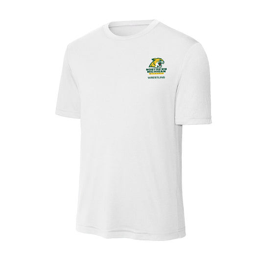 Northern Michigan - NCAA Women's Wrestling : Emma Heslin - Activewear T-Shirt-0