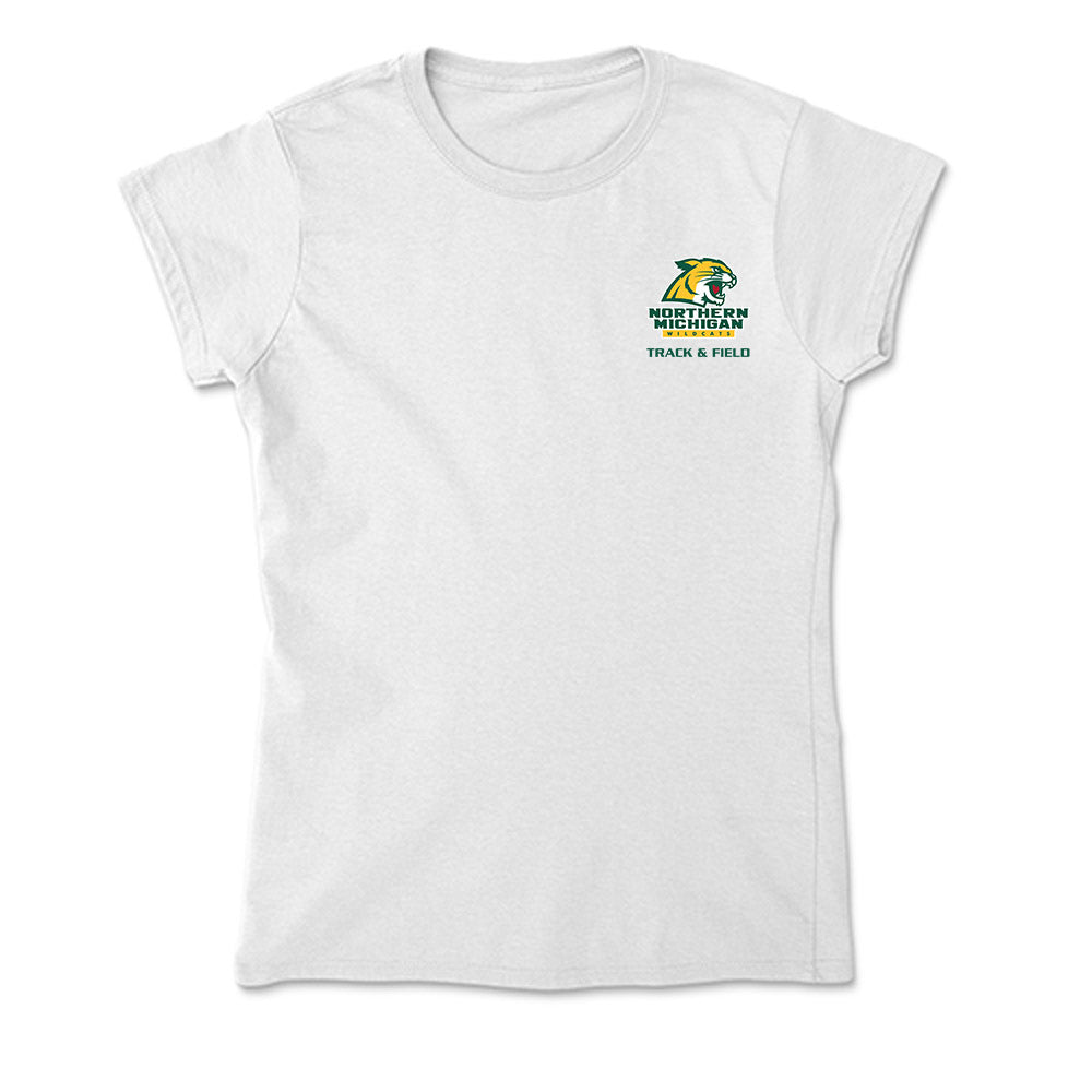 Northern Michigan - NCAA Women's Track & Field : Madelyn Rasmussen - Soft Style Women’s T-Shirt-0