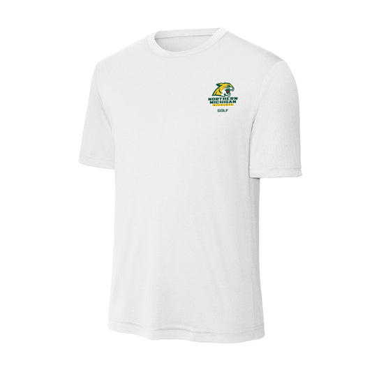 Northern Michigan - NCAA Women's Golf : Abigail Luke - Activewear T-Shirt-0