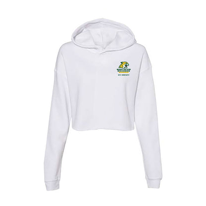 Northern Michigan - NCAA Men's Ice Hockey : Ryan Duguay - Women's Crop Fleece Hoodie-0
