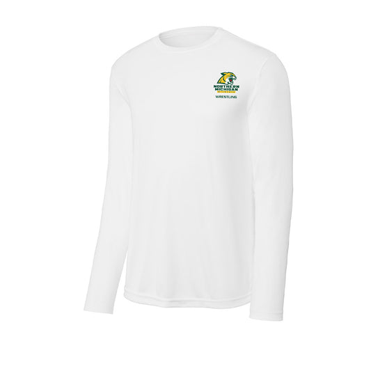 Northern Michigan - NCAA Women's Wrestling : Emma Heslin - Activewear Long Sleeve T-Shirt-0