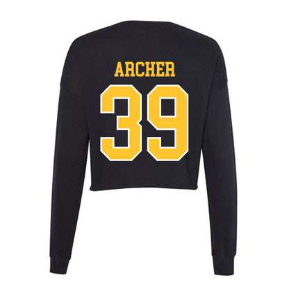 PLU - NCAA Women's Soccer : Kyleigh Archer - Women's Cropped Crew Fleece-1