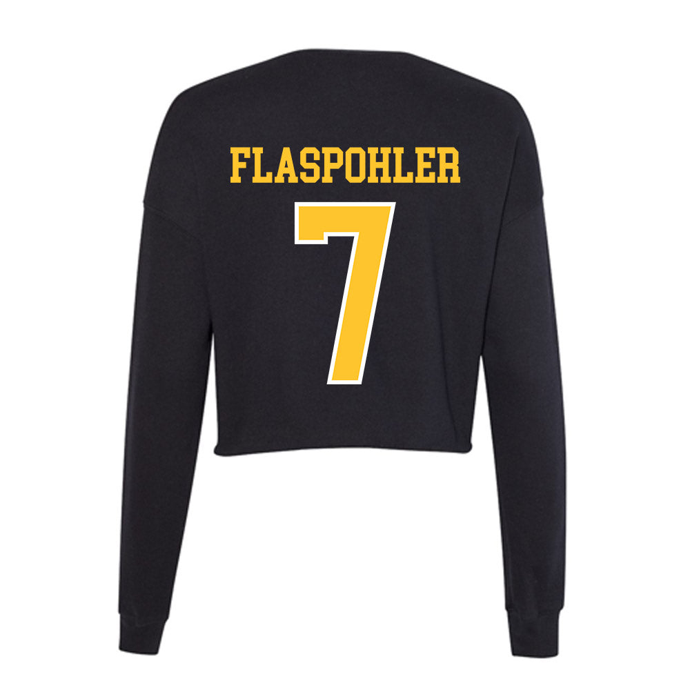 PLU - NCAA Women's Lacrosse : Lydia Flaspohler - Women's Cropped Crew Fleece-1