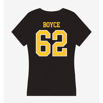 PLU - NCAA Football : Nathan Boyce - Women's V-Neck T-Shirt-1
