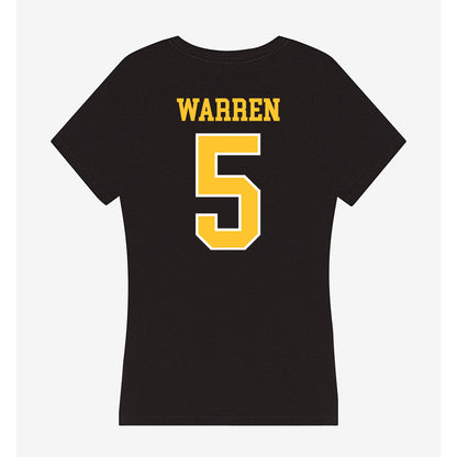 PLU - NCAA Women's Golf : Ariana Warren - Women's V-Neck T-Shirt-1
