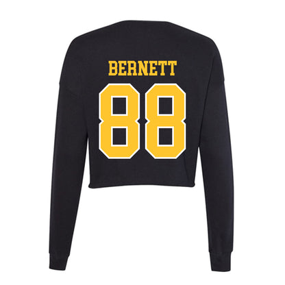 PLU - NCAA Football : Keon Bernett - Women's Cropped Crew Fleece-1