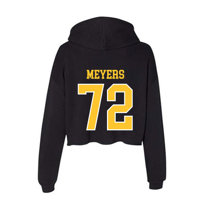 PLU - NCAA Softball : Addy Meyers - Women's Crop Fleece Hoodie-1