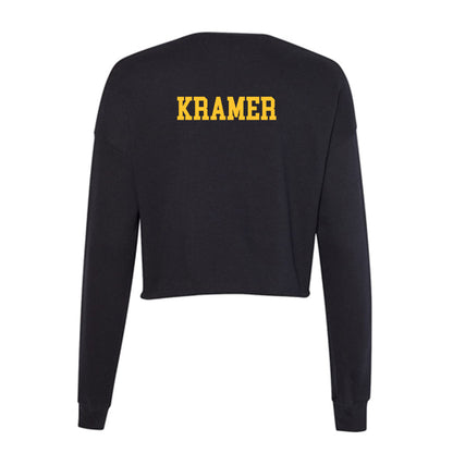 PLU - NCAA Men's Track & Field : Seth Kramer - Women's Cropped Crew Fleece-1