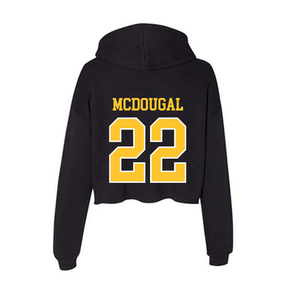 PLU - NCAA Women's Soccer : Katelyn McDougal - Women's Crop Fleece Hoodie-1