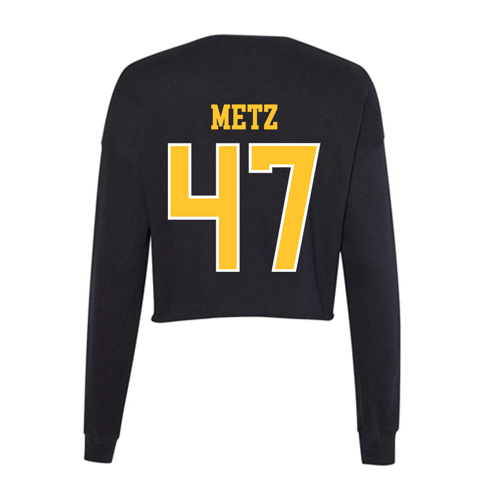 PLU - NCAA Football : Ayden Metz - Women's Cropped Crew Fleece-1