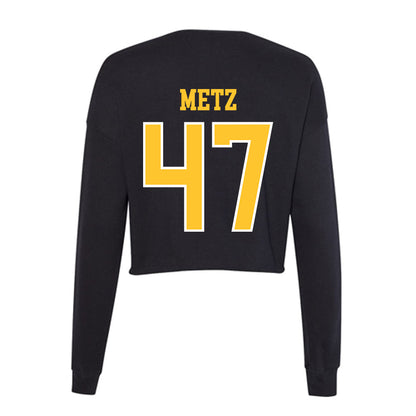 PLU - NCAA Football : Ayden Metz - Women's Cropped Crew Fleece-1
