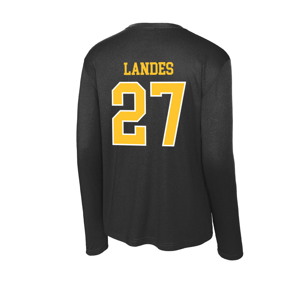 PLU - NCAA Softball : Megan Landes - Activewear Long Sleeve T-Shirt-1