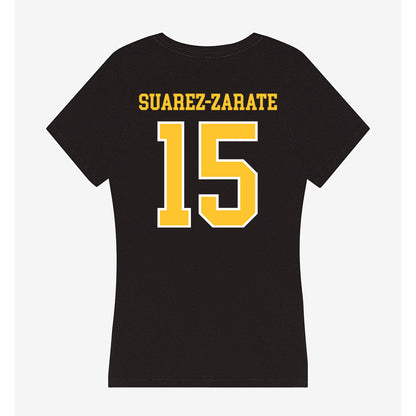 PLU - NCAA Women's Lacrosse : Daisy Suarez-Zarate - Women's V-Neck T-Shirt-1