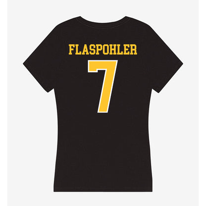 PLU - NCAA Women's Lacrosse : Lydia Flaspohler - Women's V-Neck T-Shirt-1